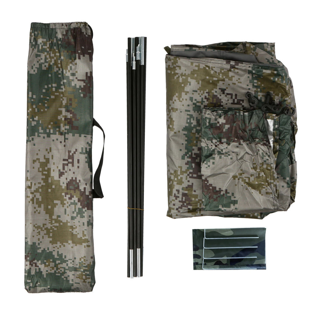 Barraca Tomshoo Ultraleve para 1-2 Pessoas — Portátil, Anti-UV UPF 30+, Ideal para Pesca e caça.